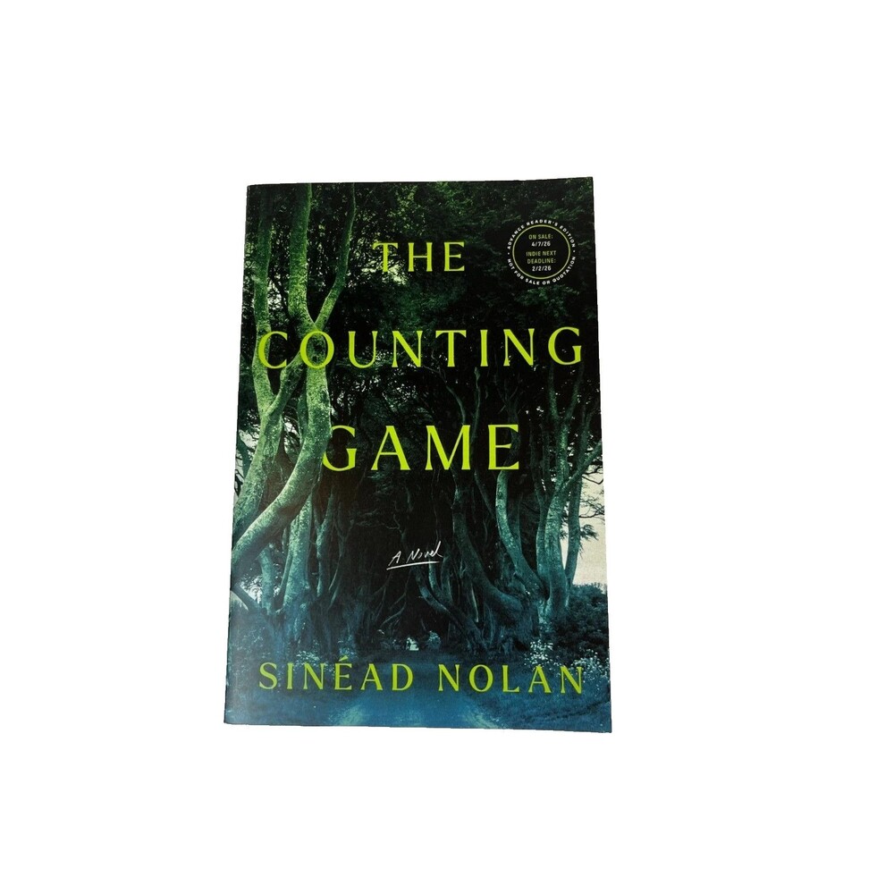 The Counting Game: A Novel by Sinead Nolan ARC Paperback New Mystery Suspense